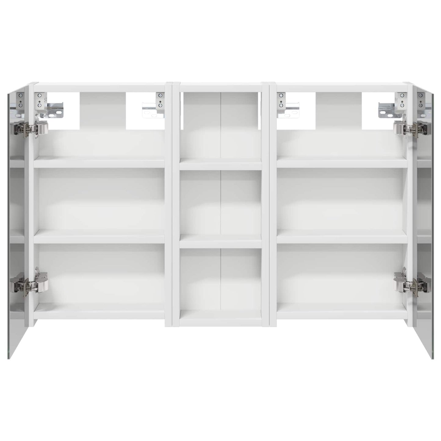 Set di Armadi da Bagno con lo scaffale 3 pcs 80 x 10,5 x 50 cm | homemem39