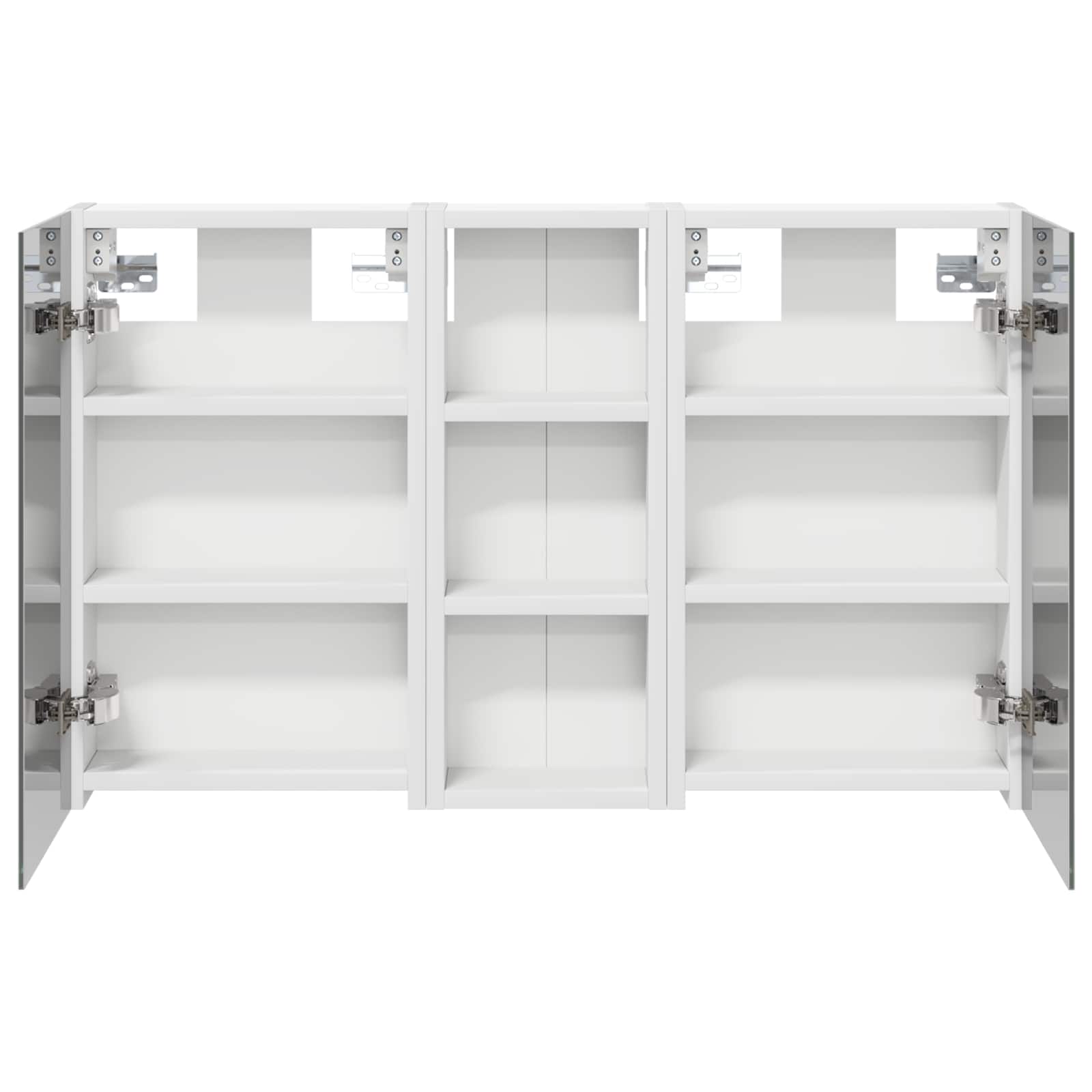 Set di Armadi da Bagno con lo scaffale 3 pcs 80 x 10,5 x 50 cm | homemem39