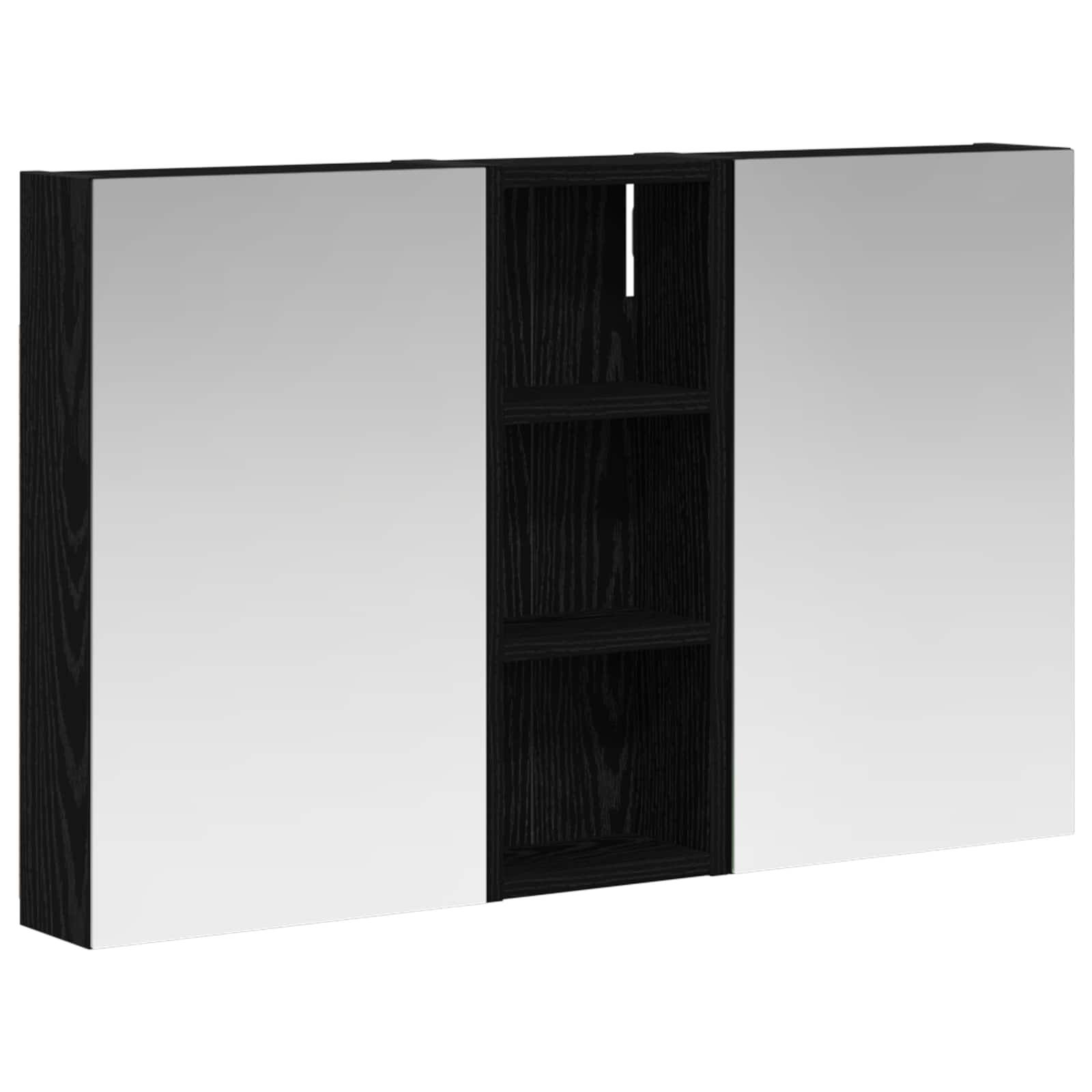 Set di Armadi da Bagno con lo scaffale 3 pcs 80 x 10,5 x 50 cm | homemem39