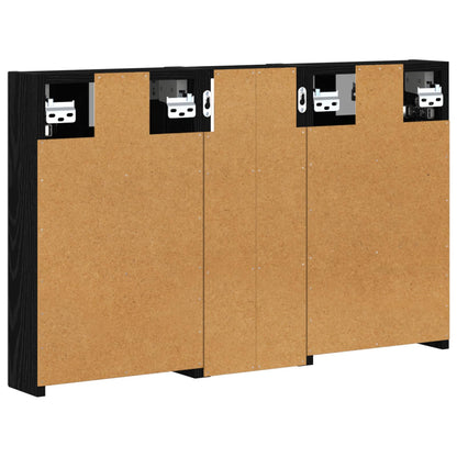 Set di Armadi da Bagno con lo scaffale 3 pcs 80 x 10,5 x 50 cm | homemem39