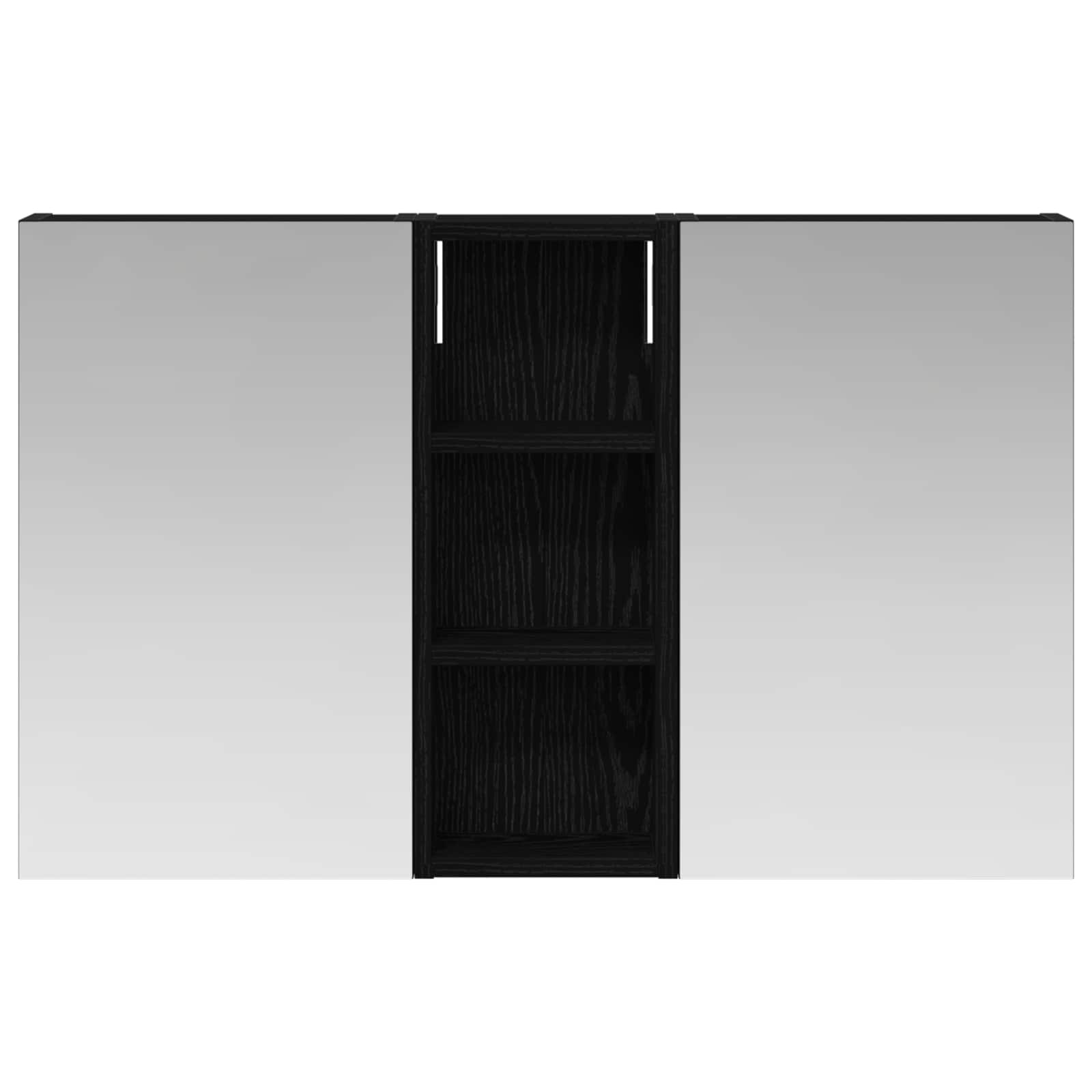 Set di Armadi da Bagno con lo scaffale 3 pcs 80 x 10,5 x 50 cm | homemem39