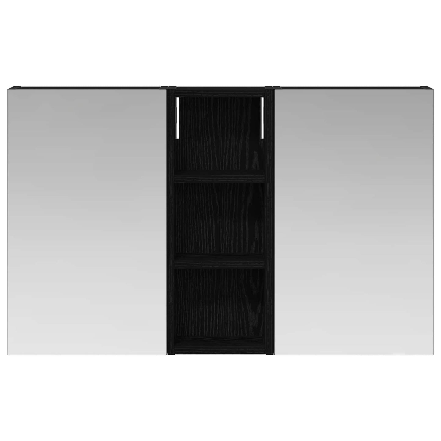 Set di Armadi da Bagno con lo scaffale 3 pcs 80 x 10,5 x 50 cm