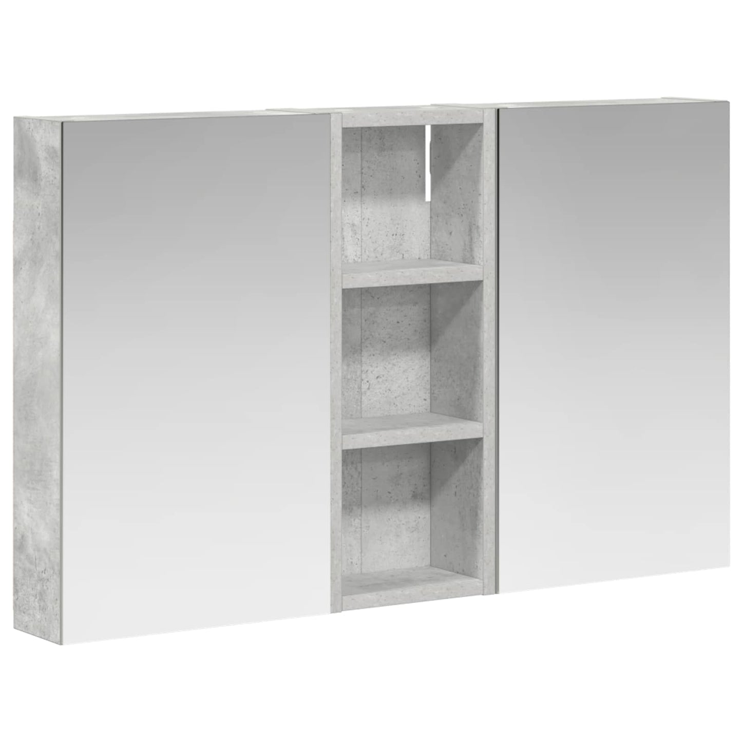 Set di Armadi da Bagno con lo scaffale 3 pcs 80 x 10,5 x 50 cm