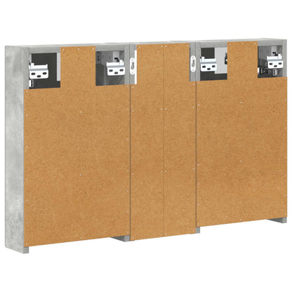 Set di Armadi da Bagno con lo scaffale 3 pcs 80 x 10,5 x 50 cm | homemem39