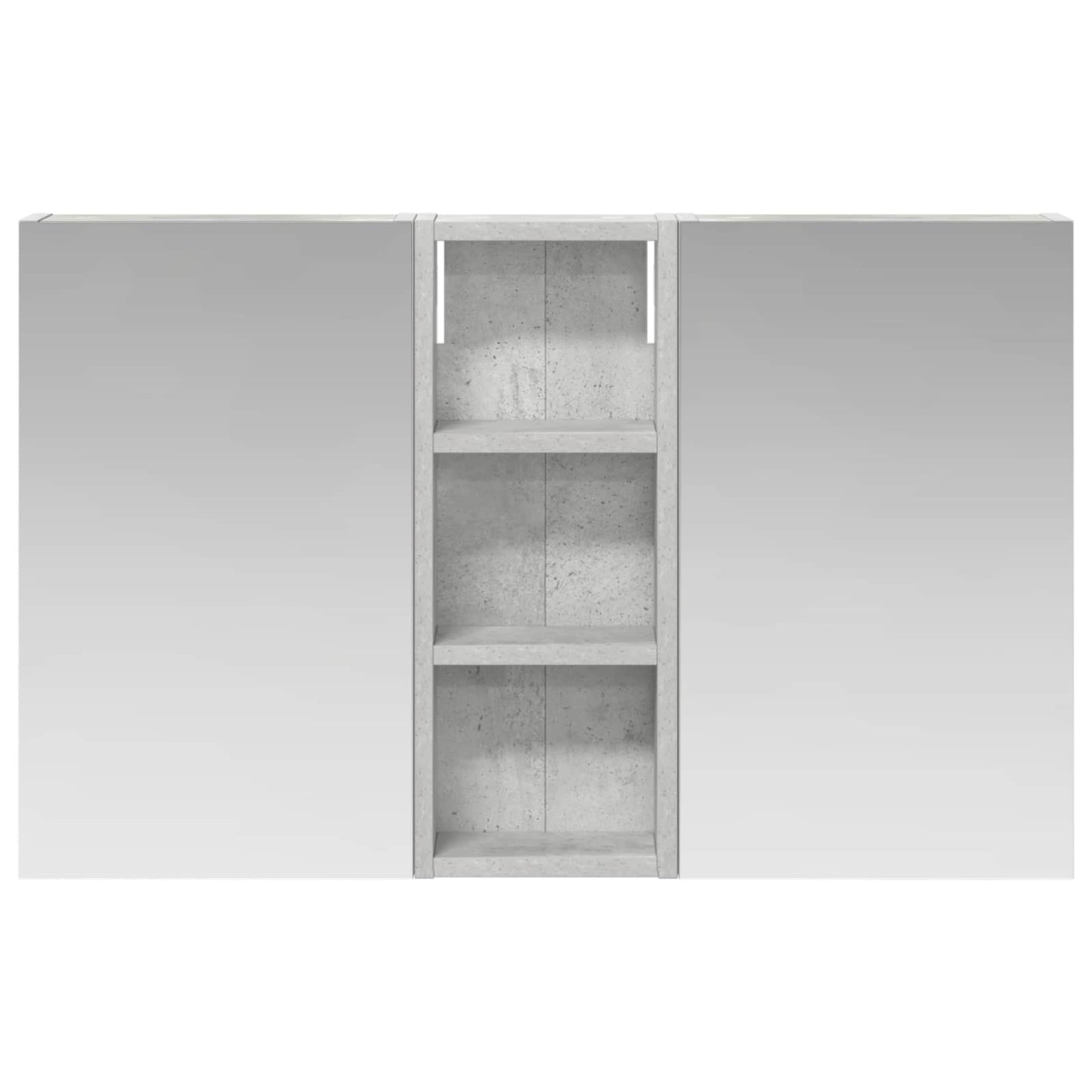 Set di Armadi da Bagno con lo scaffale 3 pcs 80 x 10,5 x 50 cm | homemem39