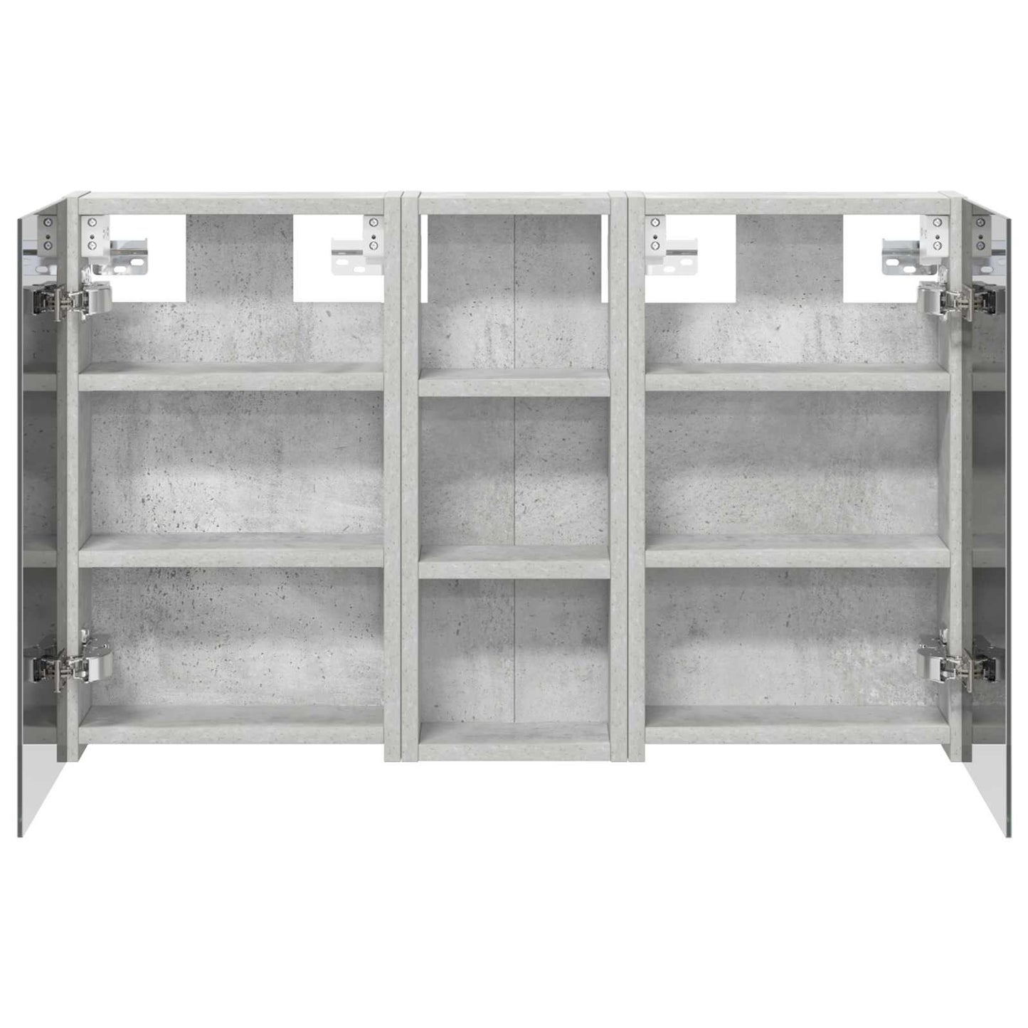 Set di Armadi da Bagno con lo scaffale 3 pcs 80 x 10,5 x 50 cm | homemem39