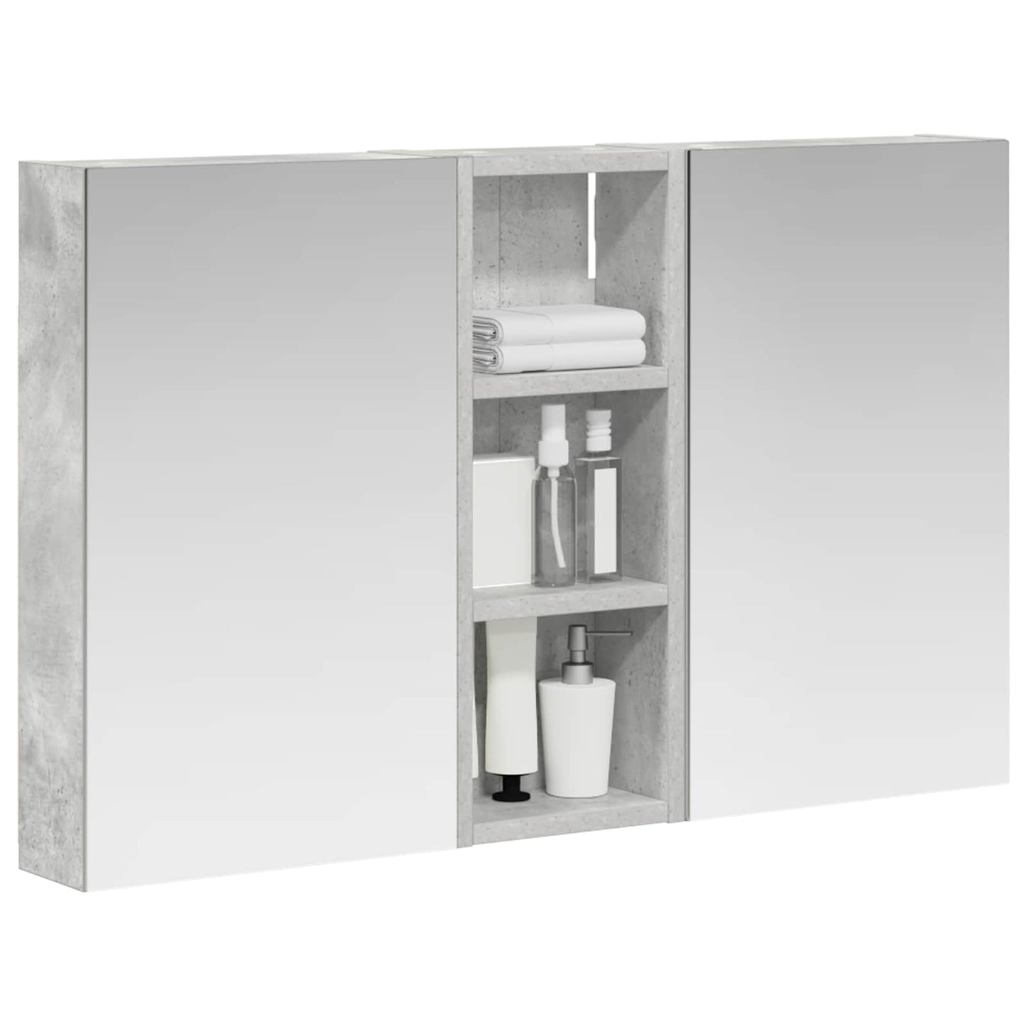 Set di Armadi da Bagno con lo scaffale 3 pcs 80 x 10,5 x 50 cm