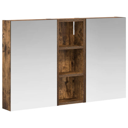 Set di Armadi da Bagno con lo scaffale 3 pcs 80 x 10,5 x 50 cm | homemem39