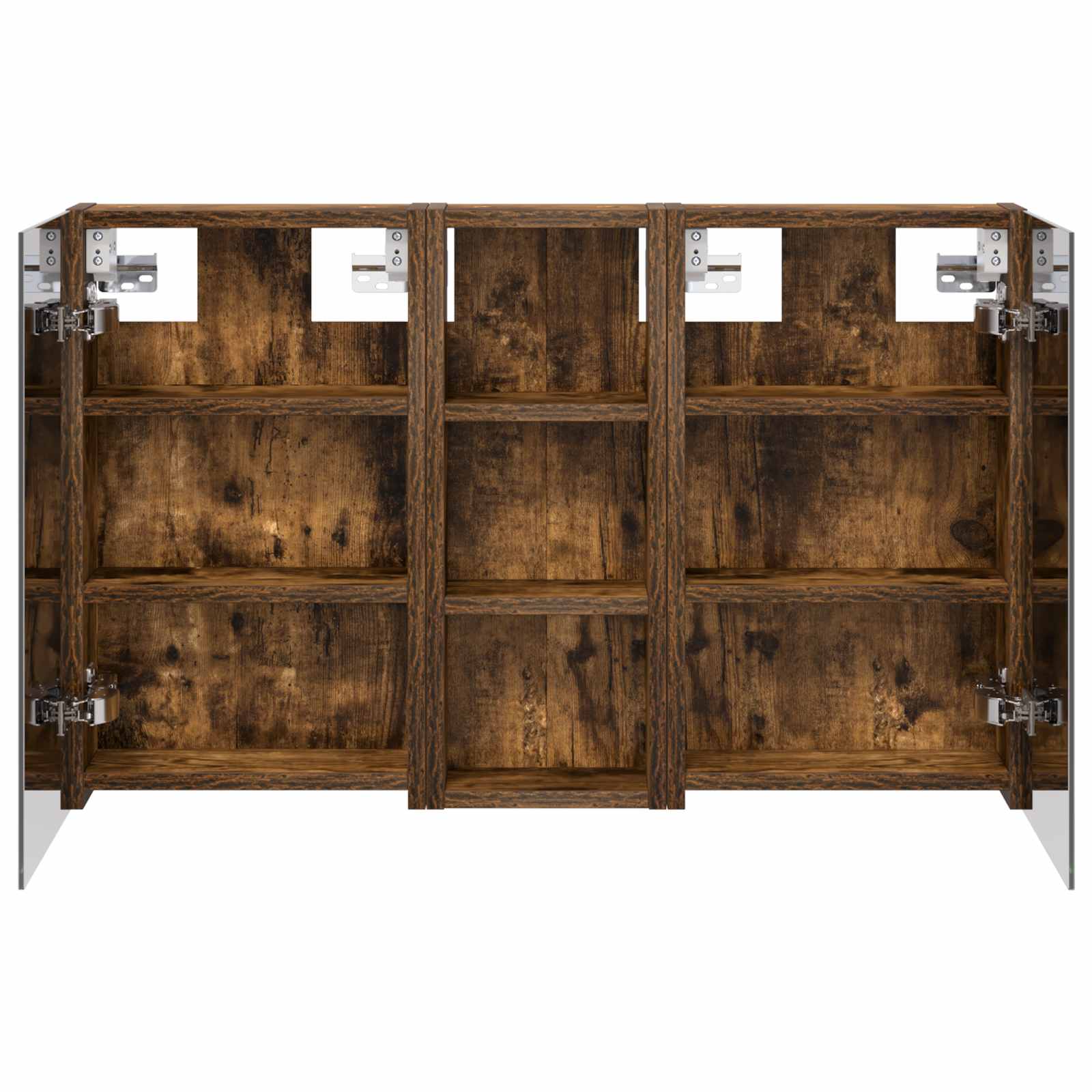 Set di Armadi da Bagno con lo scaffale 3 pcs 80 x 10,5 x 50 cm | homemem39