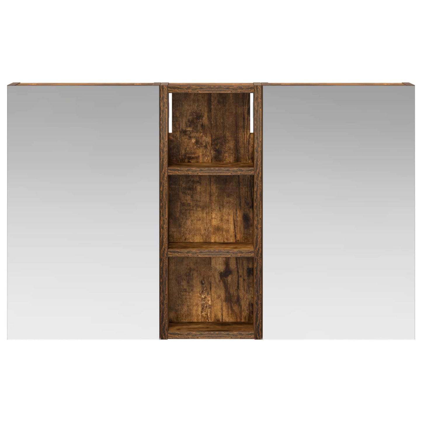 Set di Armadi da Bagno con lo scaffale 3 pcs 80 x 10,5 x 50 cm