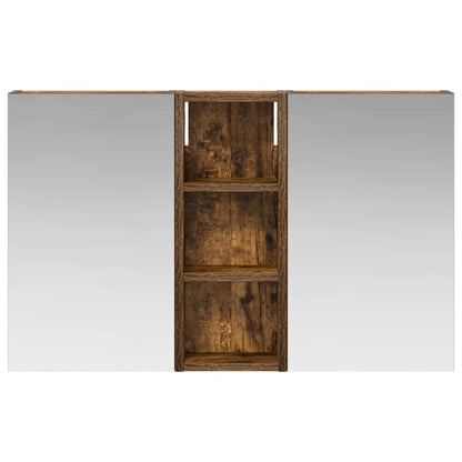 Set di Armadi da Bagno con lo scaffale 3 pcs 80 x 10,5 x 50 cm