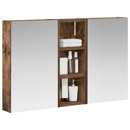 Set di Armadi da Bagno con lo scaffale 3 pcs 80 x 10,5 x 50 cm