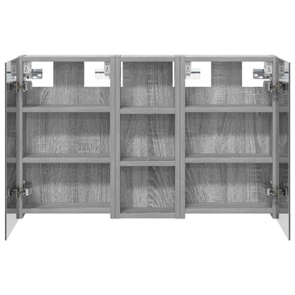 Set di Armadi da Bagno con lo scaffale 3 pcs 80 x 10,5 x 50 cm