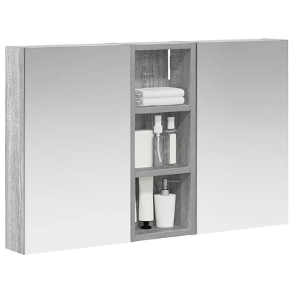 Set di Armadi da Bagno con lo scaffale 3 pcs 80 x 10,5 x 50 cm | homemem39