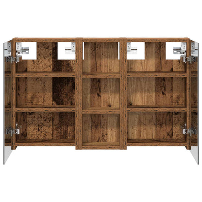 Set di Armadi da Bagno con lo scaffale 3 pcs 80 x 10,5 x 50 cm | homemem39