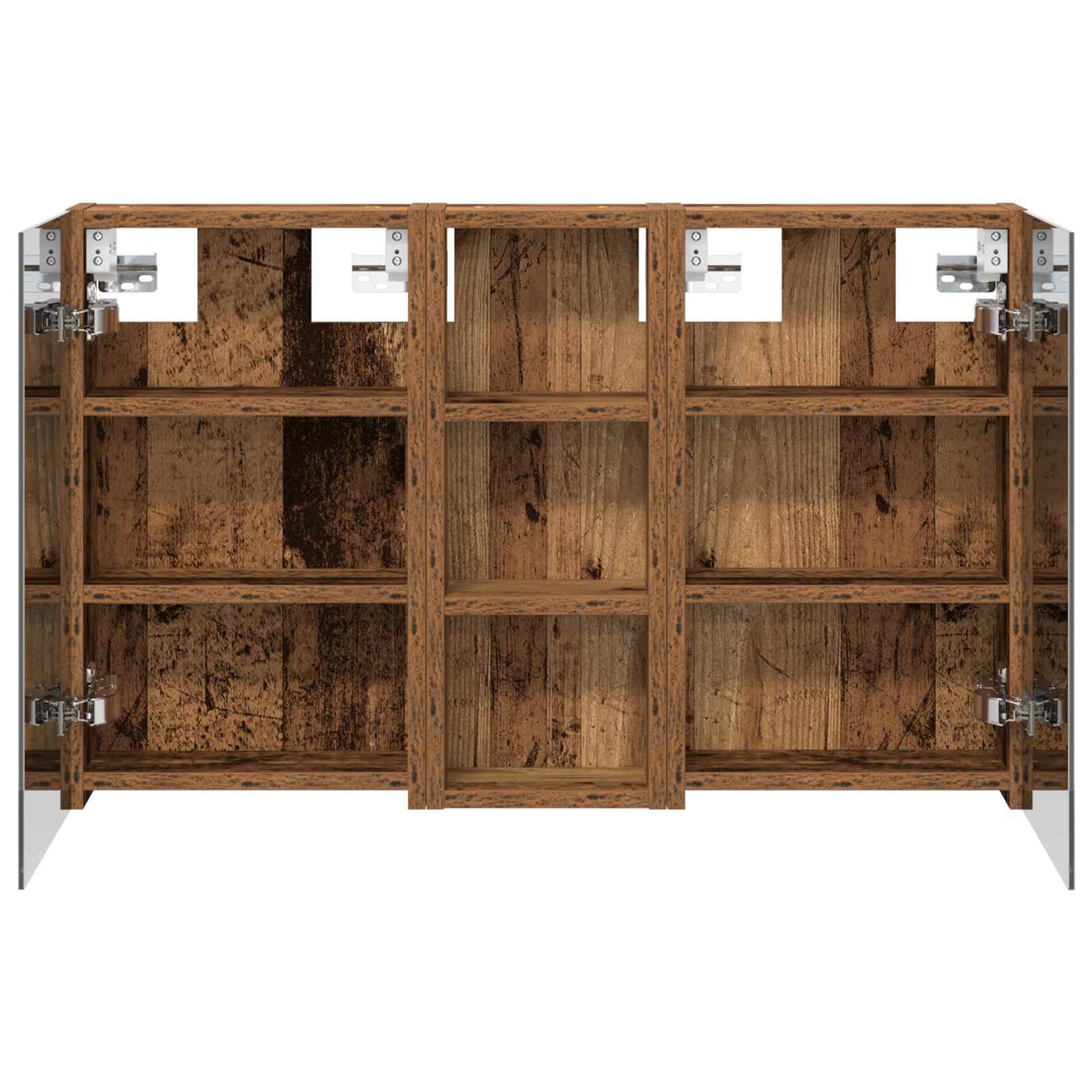 Set di Armadi da Bagno con lo scaffale 3 pcs 80 x 10,5 x 50 cm