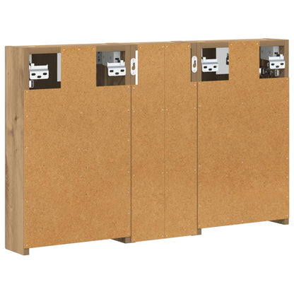 Set di Armadi da Bagno con lo scaffale 3 pcs 80 x 10,5 x 50 cm