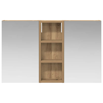 Set di Armadi da Bagno con lo scaffale 3 pcs 80 x 10,5 x 50 cm | homemem39