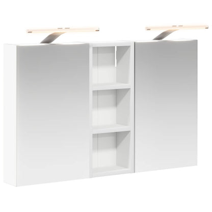 Set di Armadi da Bagno con lo scaffale 3 pcs 80 x 10,5 x 50 cm