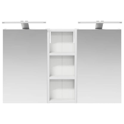Set di Armadi da Bagno con lo scaffale 3 pcs 80 x 10,5 x 50 cm | homemem39