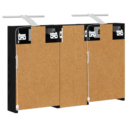 Set di Armadi da Bagno con lo scaffale 3 pcs 80 x 10,5 x 50 cm