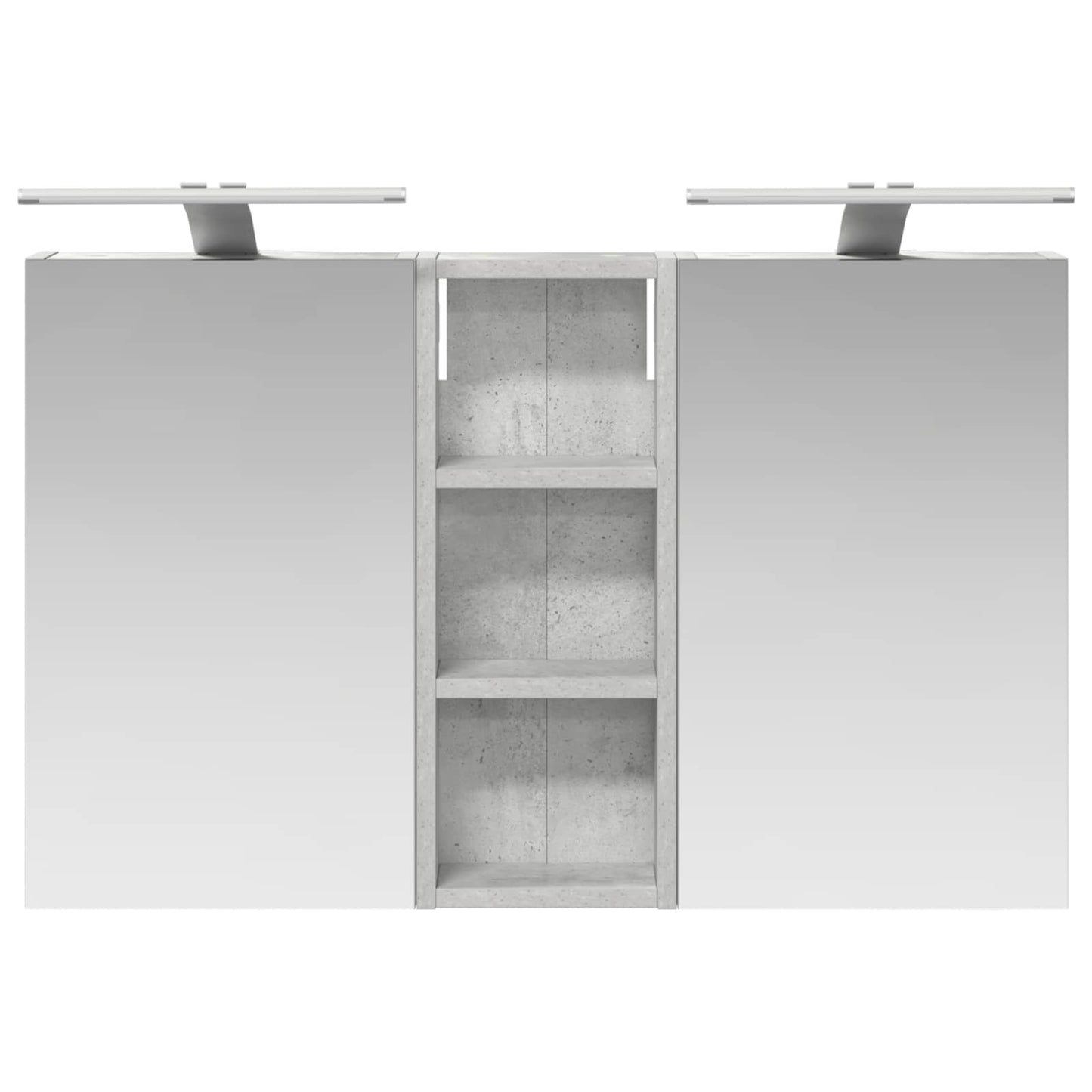 Set di Armadi da Bagno con lo scaffale 3 pcs 80 x 10,5 x 50 cm