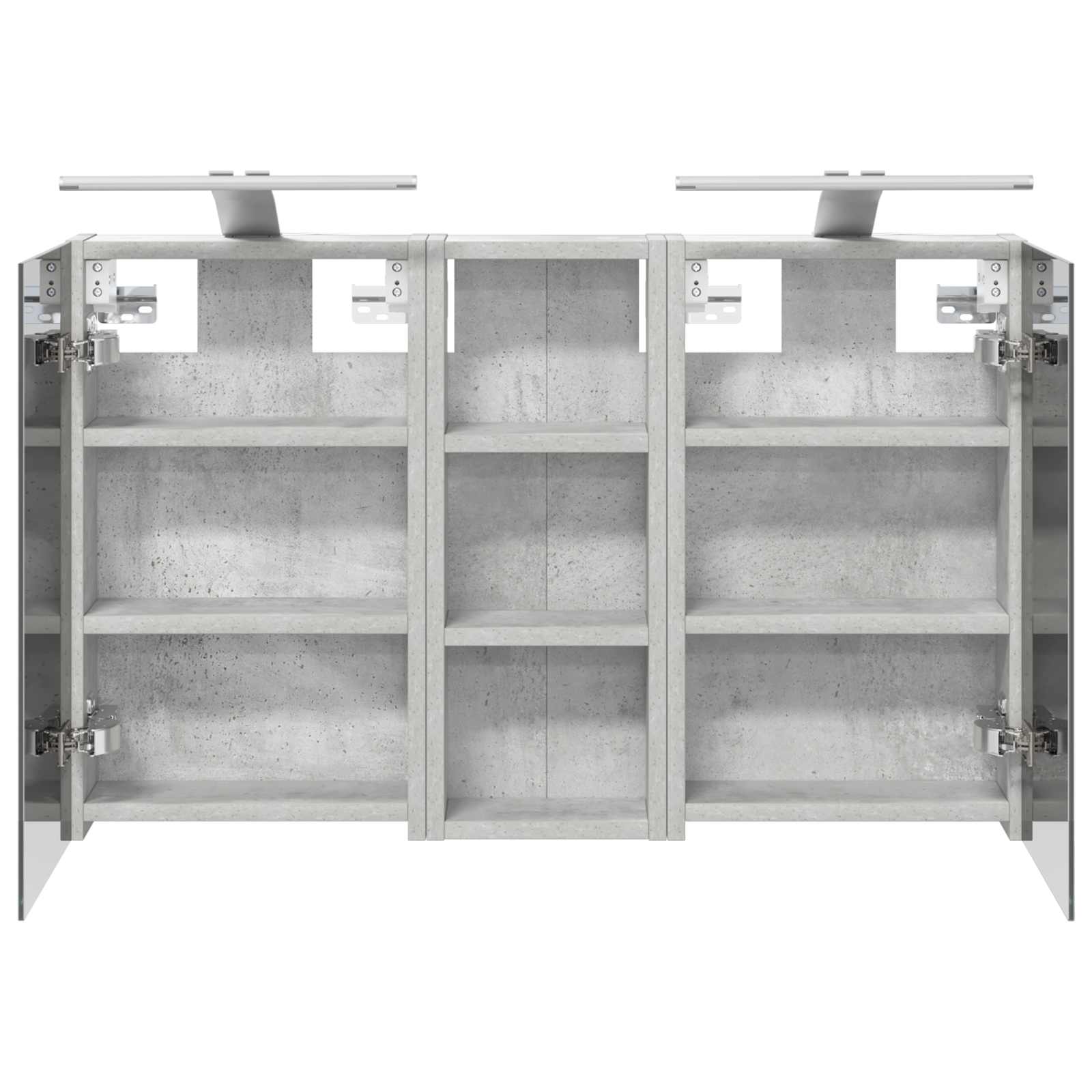 Set di Armadi da Bagno con lo scaffale 3 pcs 80 x 10,5 x 50 cm | homemem39
