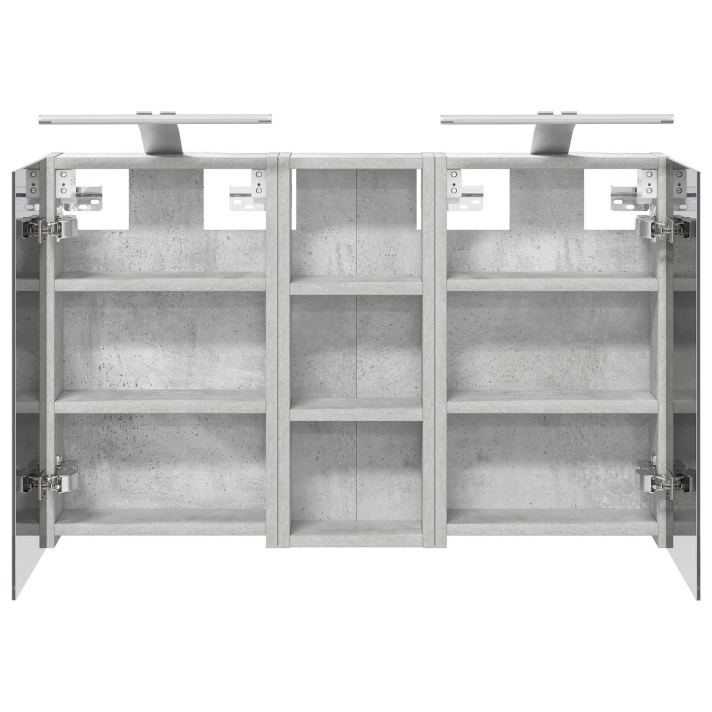 Set di Armadi da Bagno con lo scaffale 3 pcs 80 x 10,5 x 50 cm