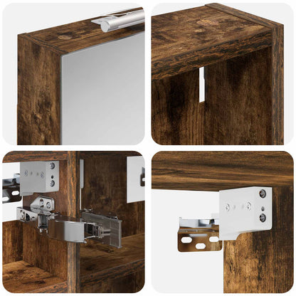 Set di Armadi da Bagno 3 pz 80 x 10,5 x 50 cm | homemem39