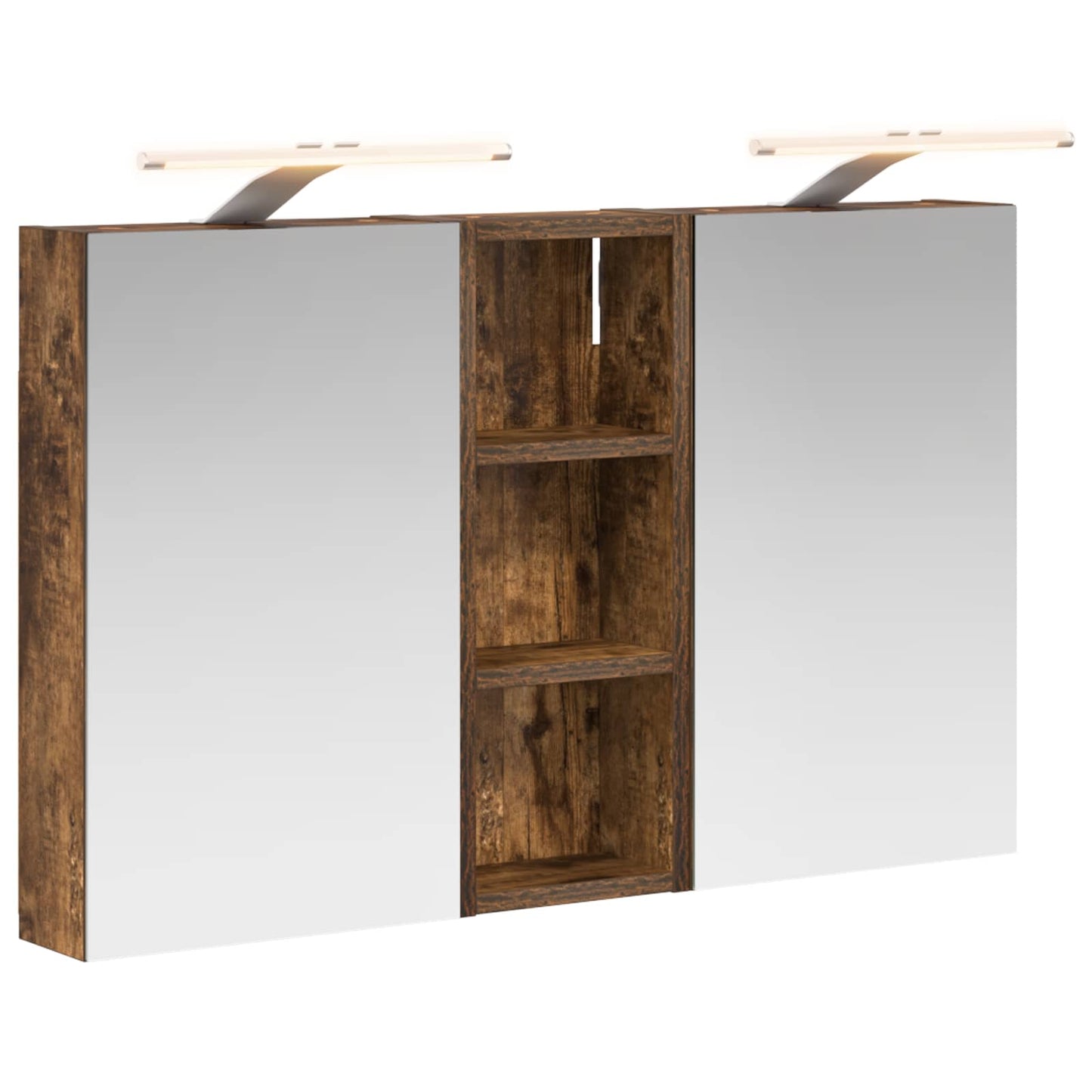 Set di Armadi da Bagno con lo scaffale 3 pcs 80 x 10,5 x 50 cm | homemem39