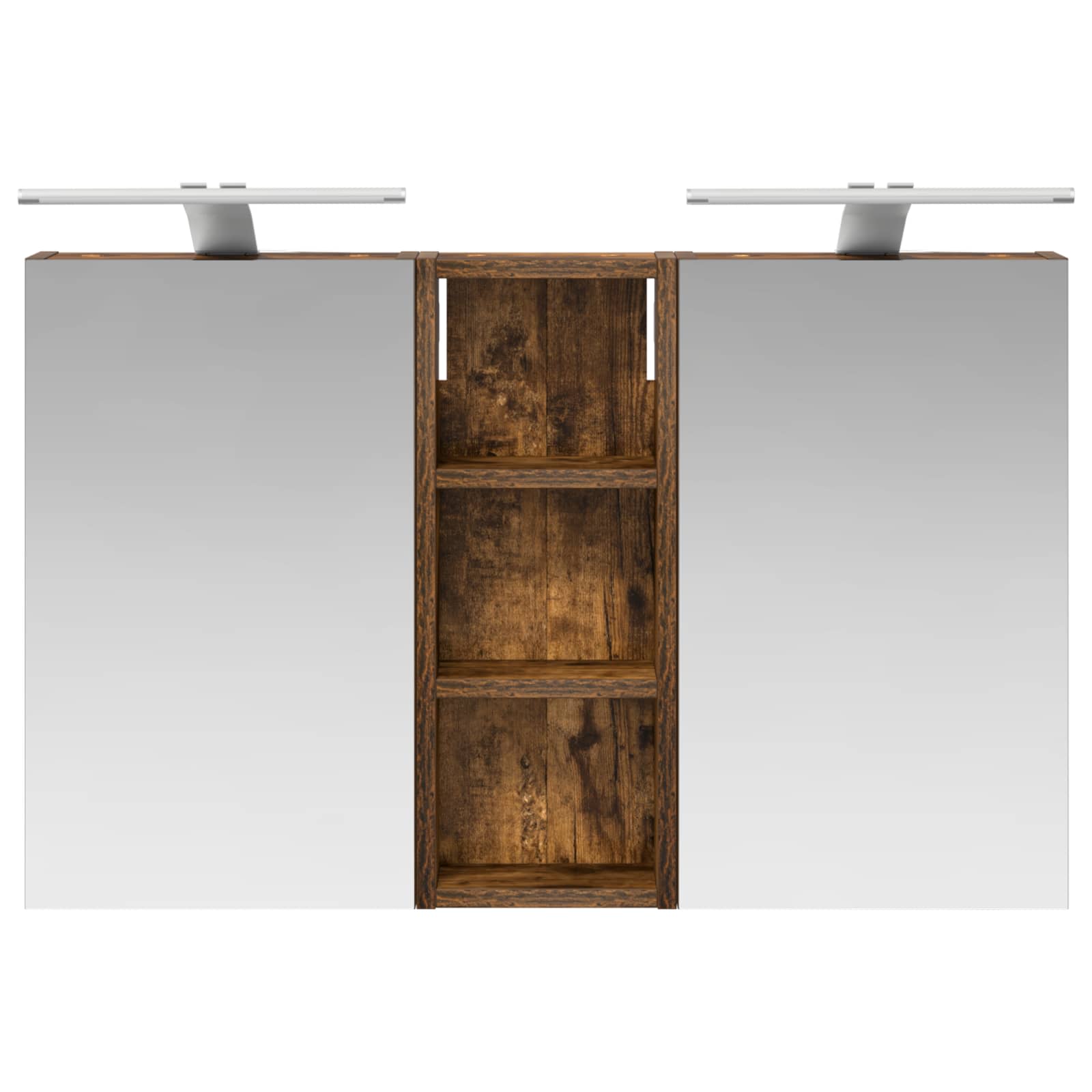 Set di Armadi da Bagno con lo scaffale 3 pcs 80 x 10,5 x 50 cm | homemem39