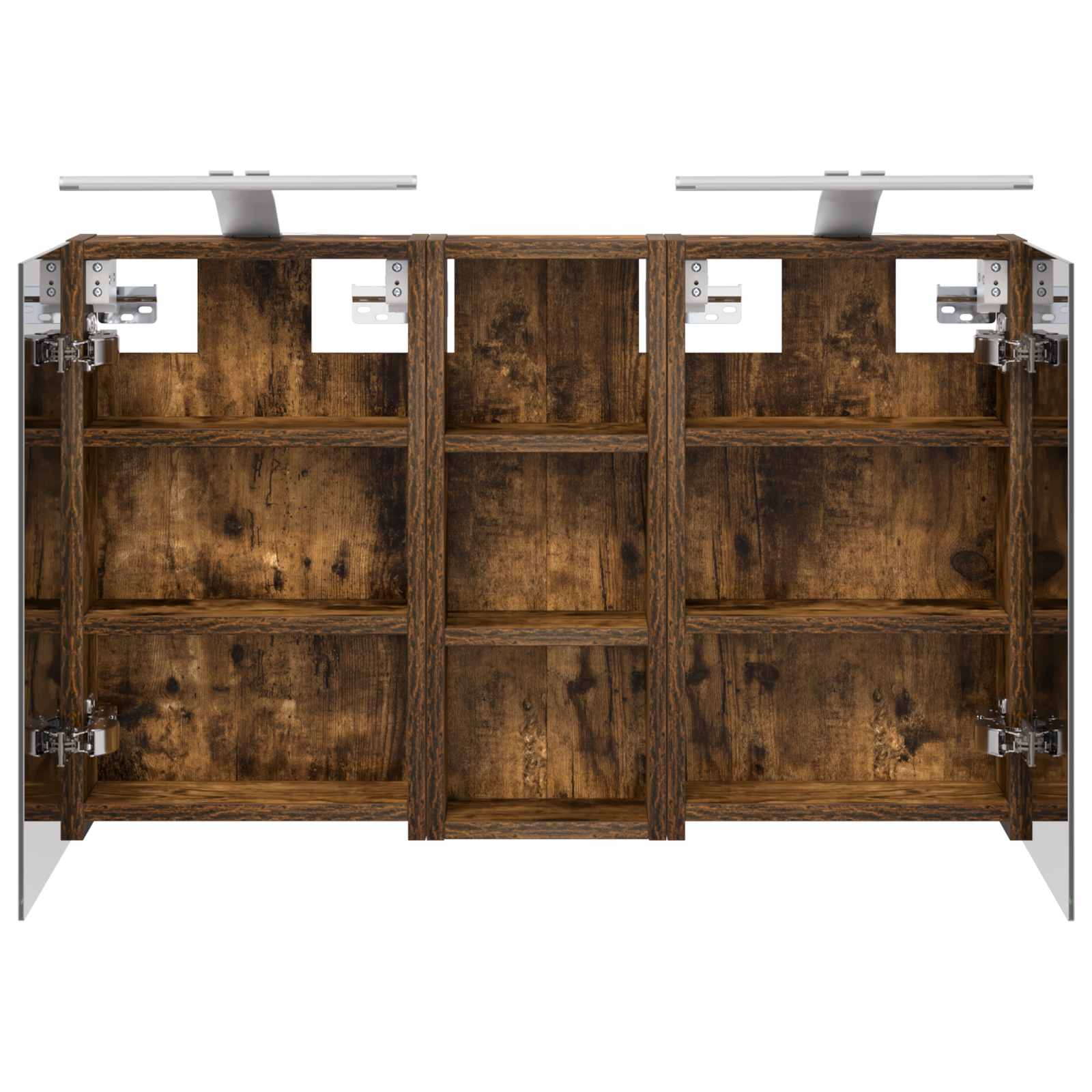 Set di Armadi da Bagno con lo scaffale 3 pcs 80 x 10,5 x 50 cm | homemem39