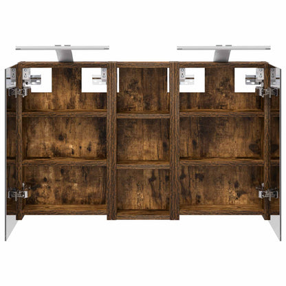Set di Armadi da Bagno con lo scaffale 3 pcs 80 x 10,5 x 50 cm | homemem39