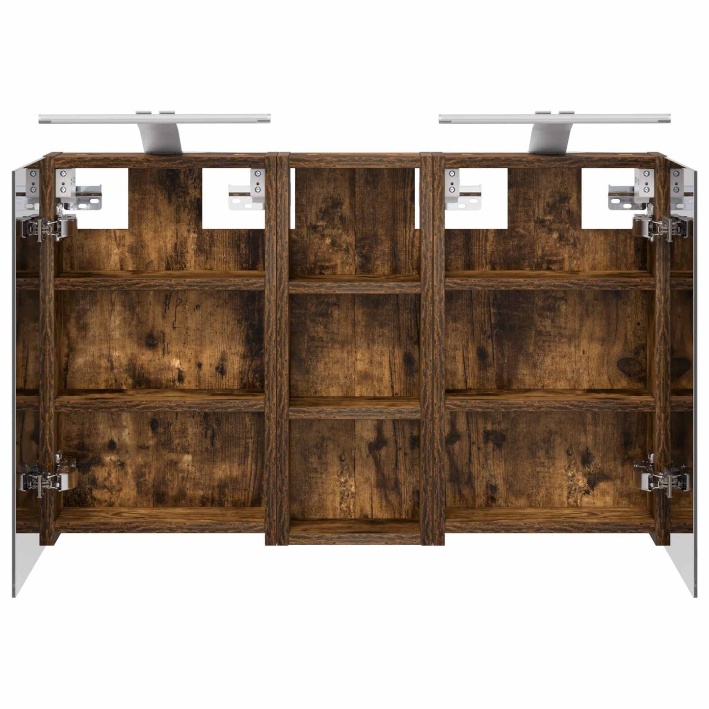 Set di Armadi da Bagno con lo scaffale 3 pcs 80 x 10,5 x 50 cm