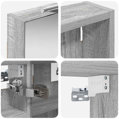 Set di Armadi da Bagno 3 pz 80 x 10,5 x 50 cm | homemem39