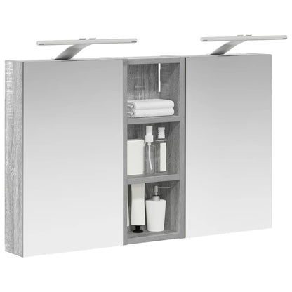 Set di Armadi da Bagno con lo scaffale 3 pcs 80 x 10,5 x 50 cm