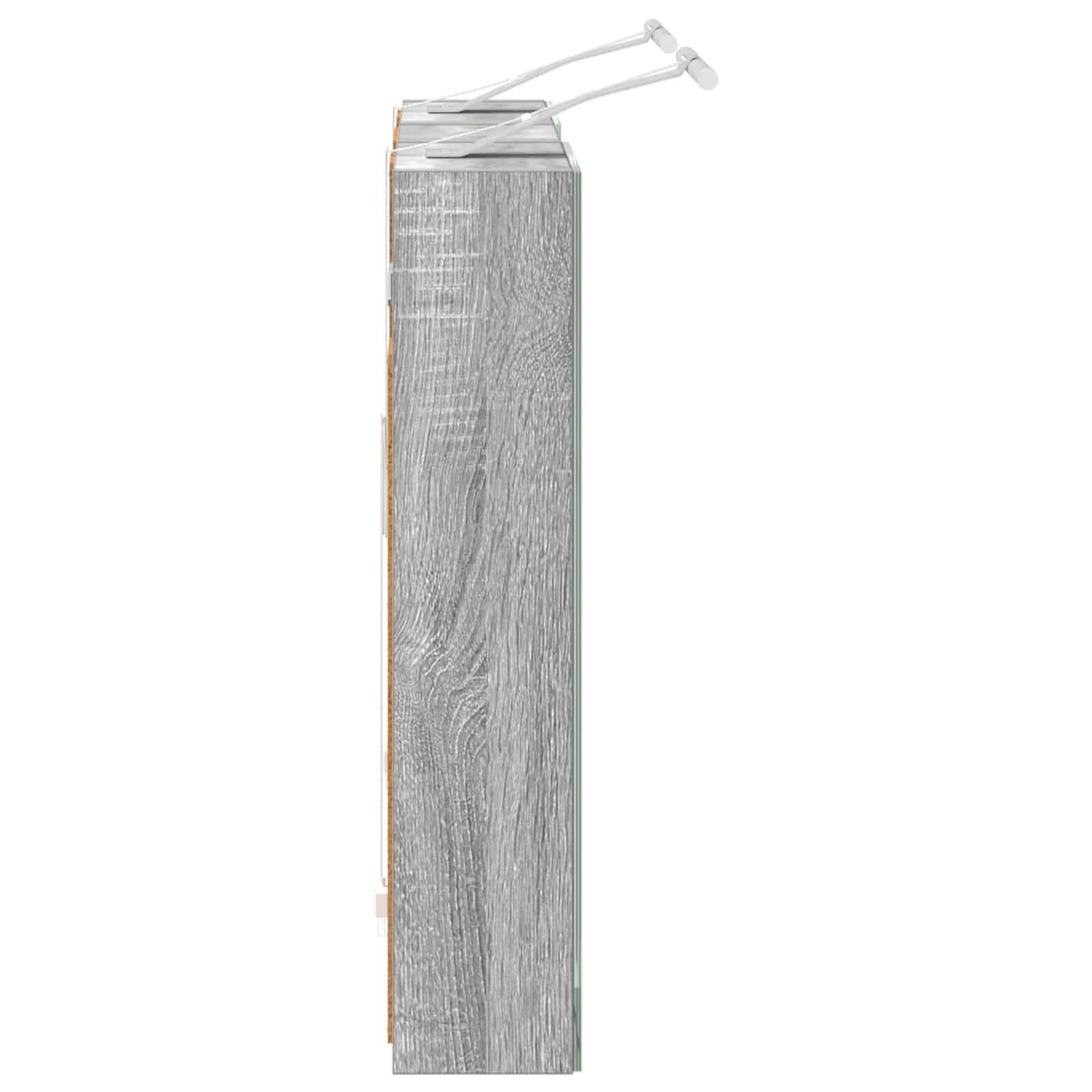 Set di Armadi da Bagno con lo scaffale 3 pcs 80 x 10,5 x 50 cm | homemem39