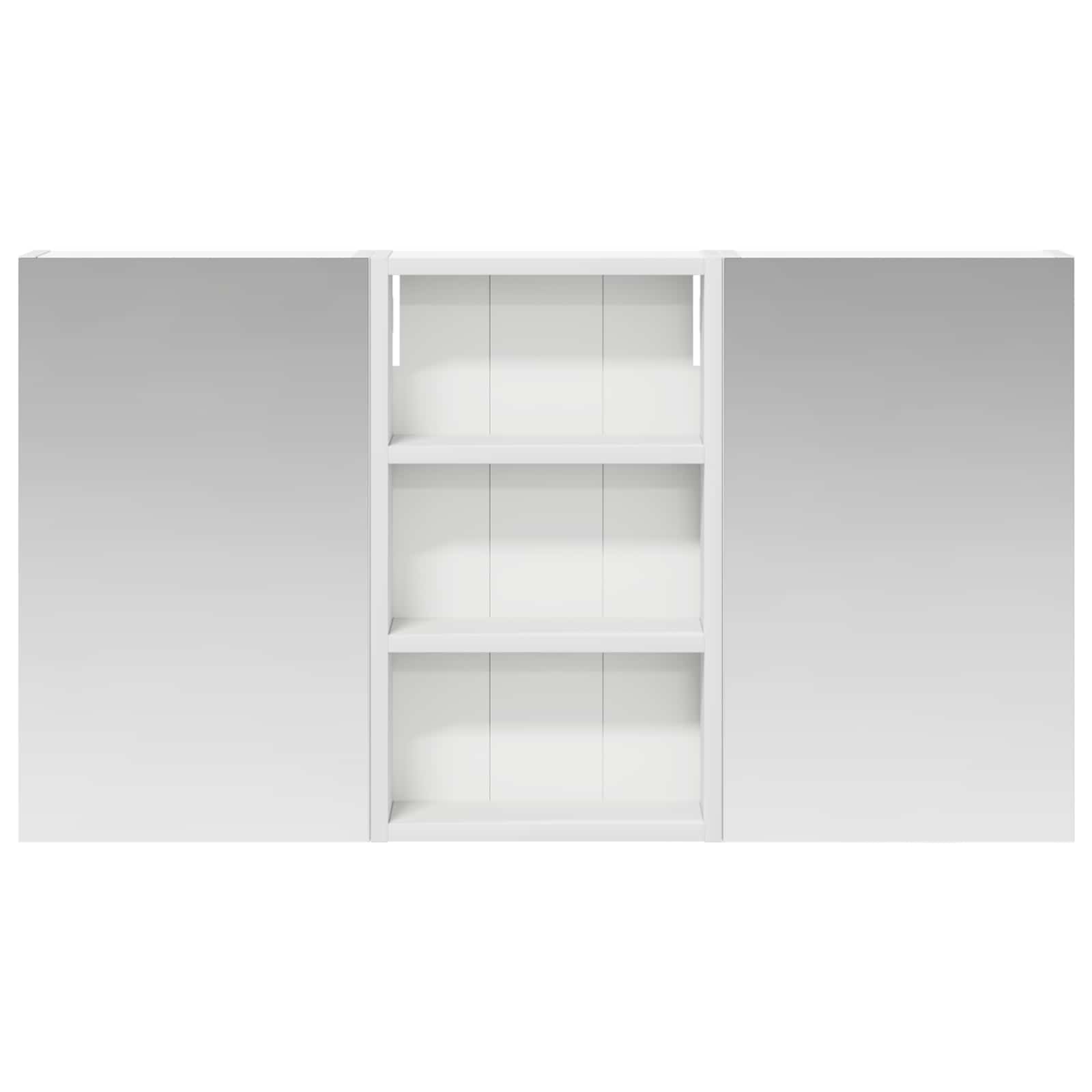Set di Armadi da Bagno con lo scaffale 3 pcs 90 x 10,5 x 50 cm | homemem39