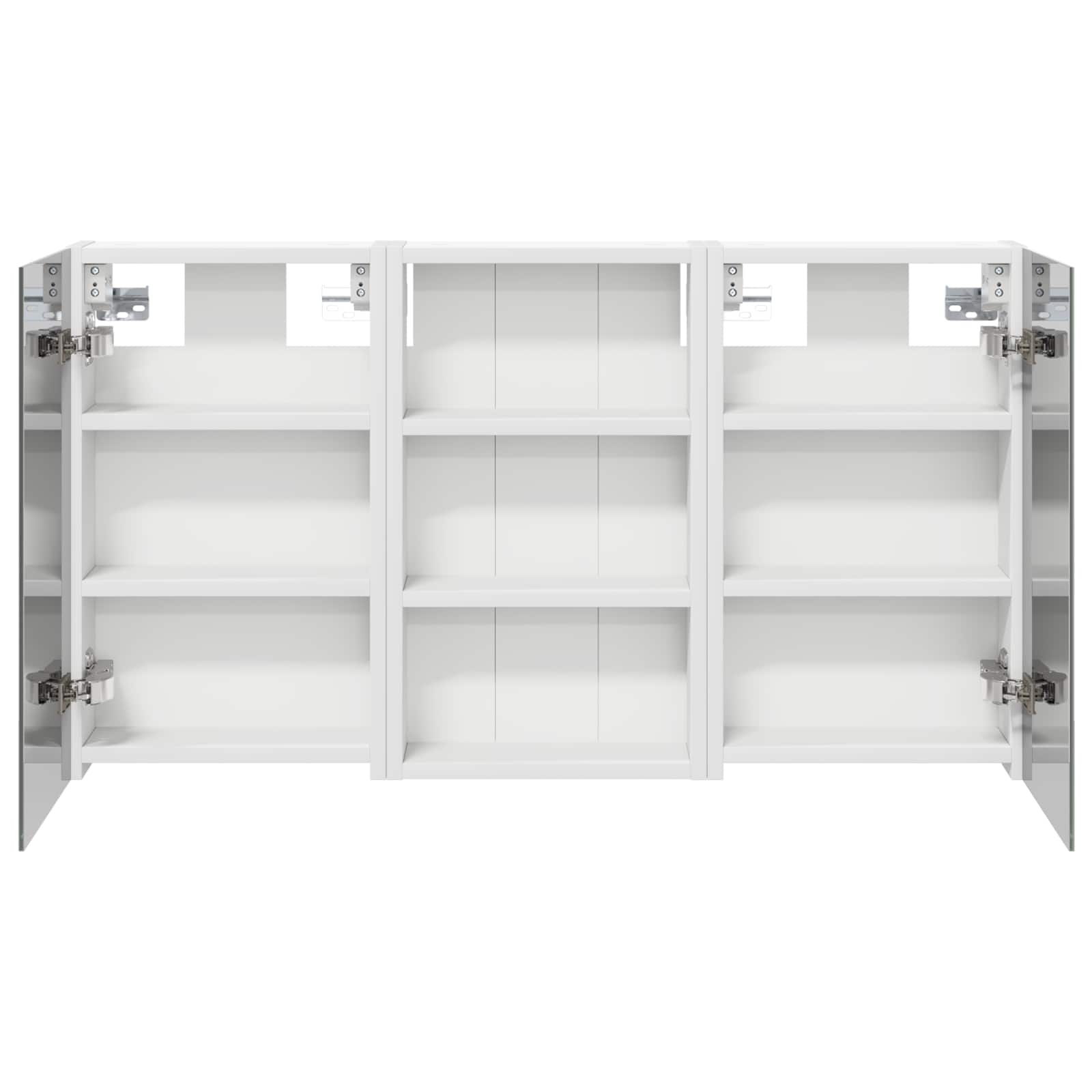 Set di Armadi da Bagno con lo scaffale 3 pcs 90 x 10,5 x 50 cm | homemem39