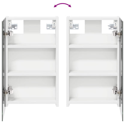 Set di Armadi da Bagno con lo scaffale 3 pcs 90 x 10,5 x 50 cm