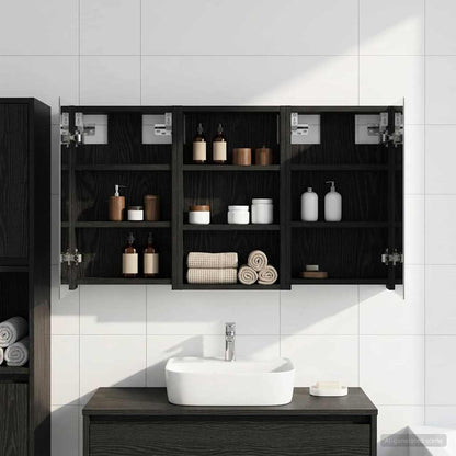 Set di Armadi da Bagno con lo scaffale 3 pcs 90 x 10,5 x 50 cm | homemem39