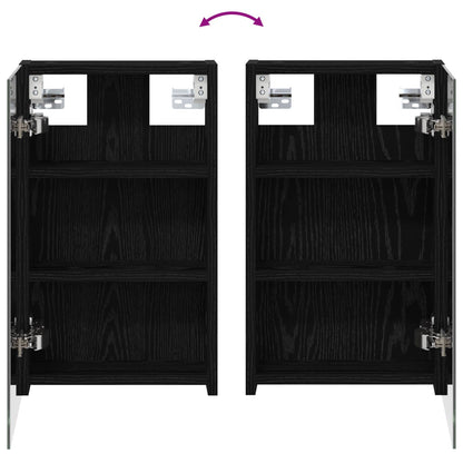 Set di Armadi da Bagno con lo scaffale 3 pcs 90 x 10,5 x 50 cm