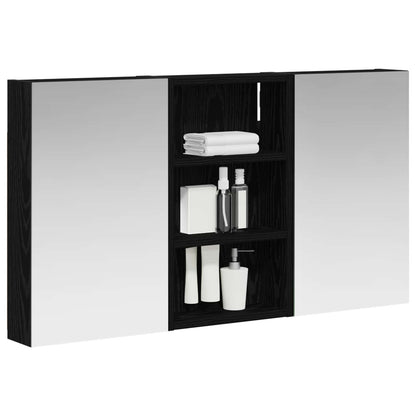 Set di Armadi da Bagno con lo scaffale 3 pcs 90 x 10,5 x 50 cm