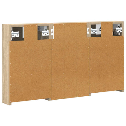 Set di Armadi da Bagno con lo scaffale 3 pcs 90 x 10,5 x 50 cm | homemem39