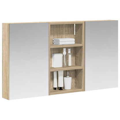Set di Armadi da Bagno con lo scaffale 3 pcs 90 x 10,5 x 50 cm | homemem39