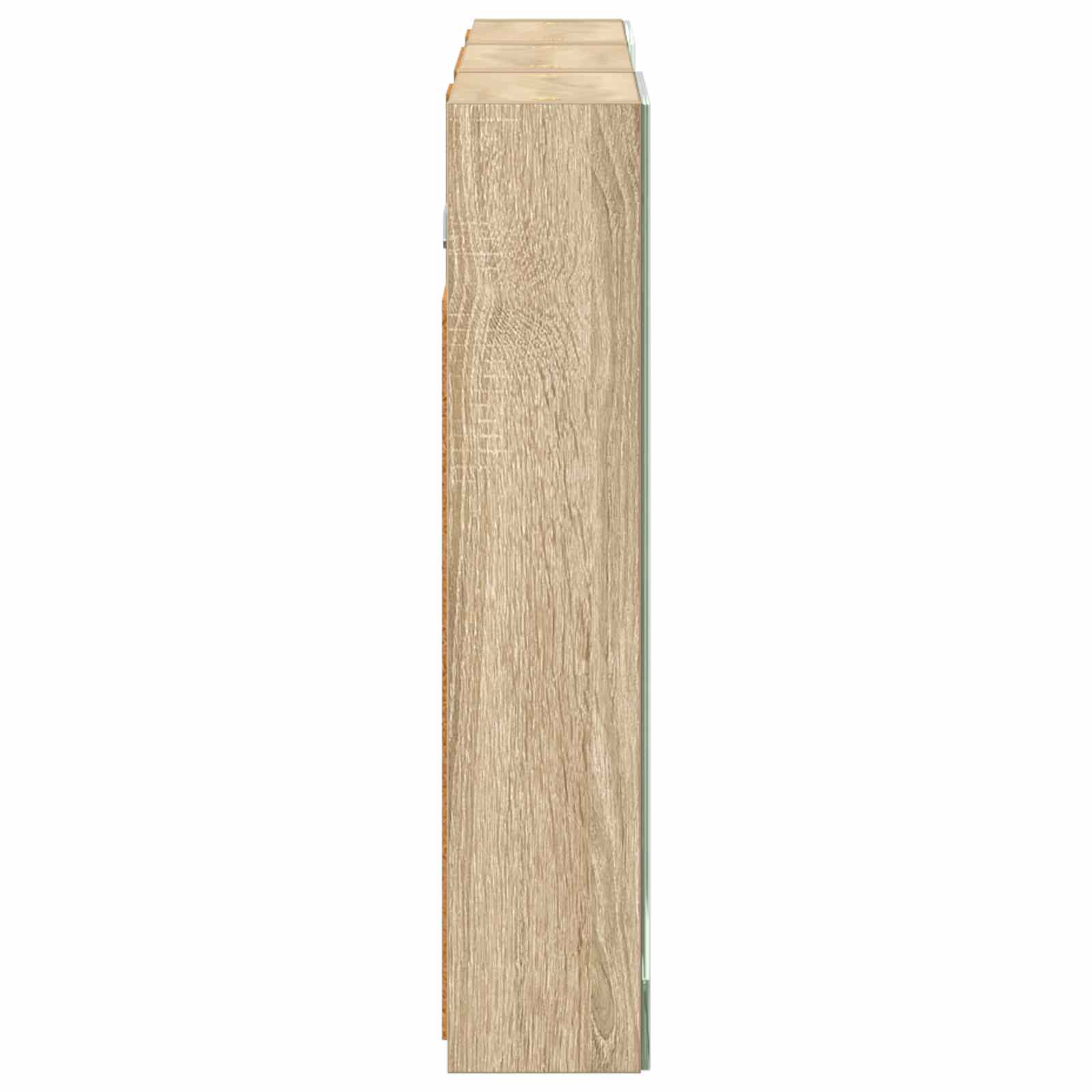 Set di Armadi da Bagno con lo scaffale 3 pcs 90 x 10,5 x 50 cm | homemem39