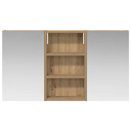 Set di Armadi da Bagno con lo scaffale 3 pcs 90 x 10,5 x 50 cm
