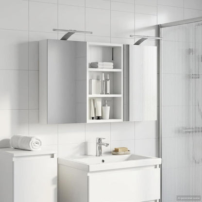 Set di Armadi da Bagno con lo scaffale 3 pcs 90 x 10,5 x 50 cm | homemem39