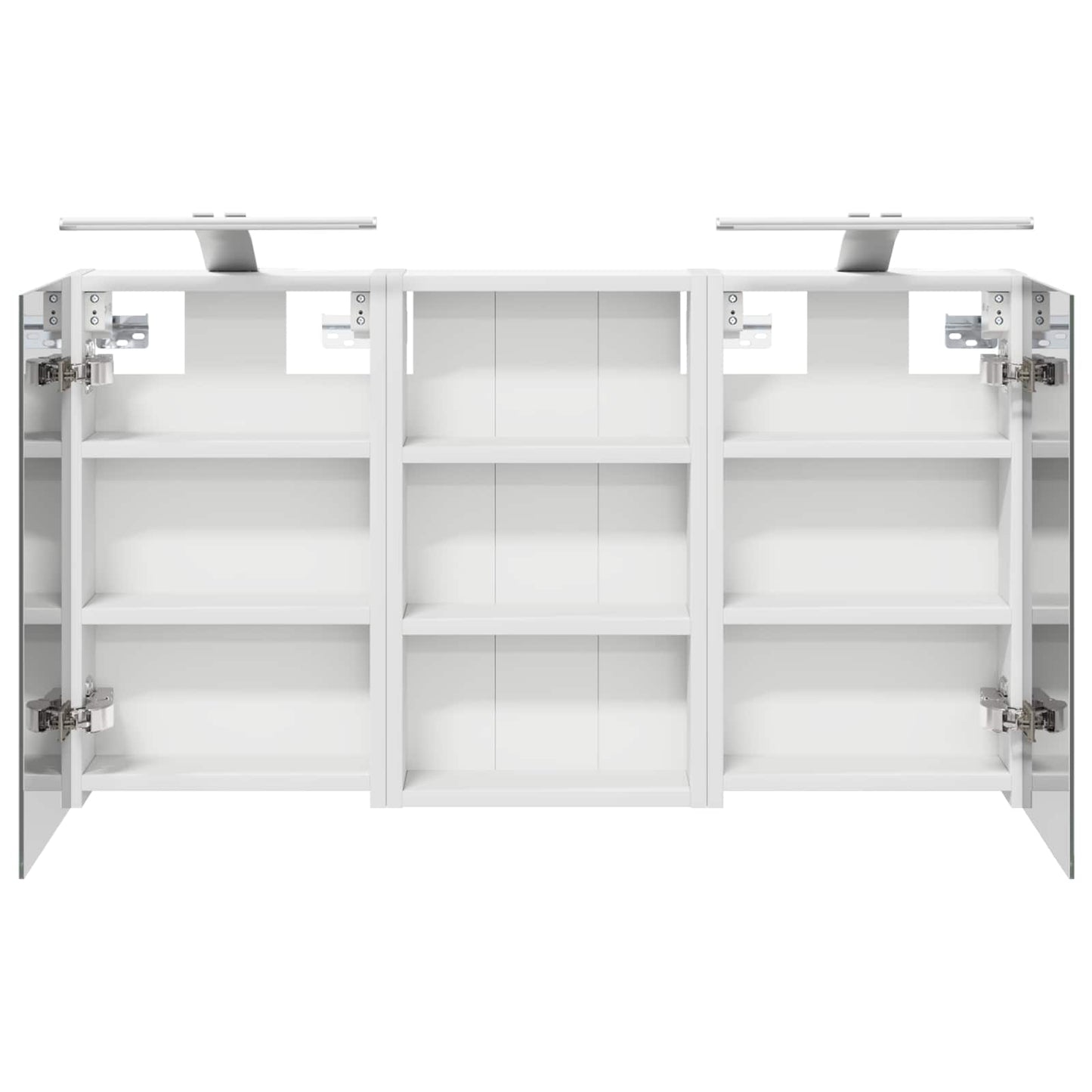 Set di Armadi da Bagno con lo scaffale 3 pcs 90 x 10,5 x 50 cm | homemem39