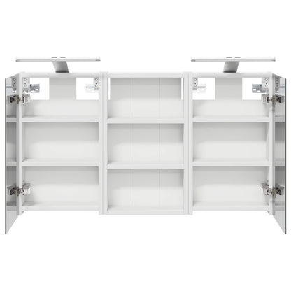 Set di Armadi da Bagno con lo scaffale 3 pcs 90 x 10,5 x 50 cm
